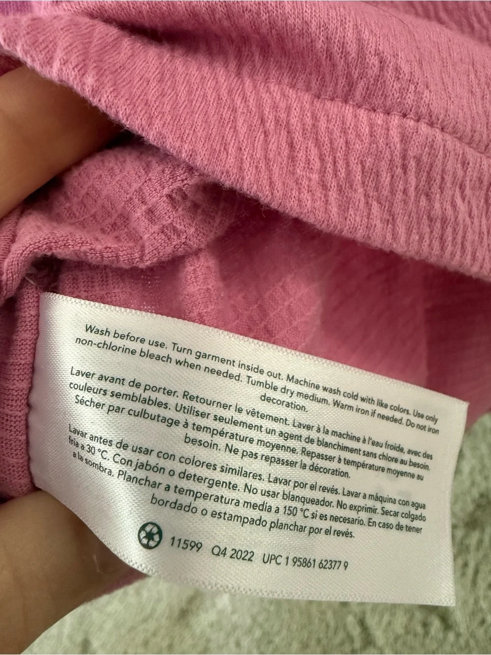 OshKosh B'gosh Pink Lace-Front Casual Dress